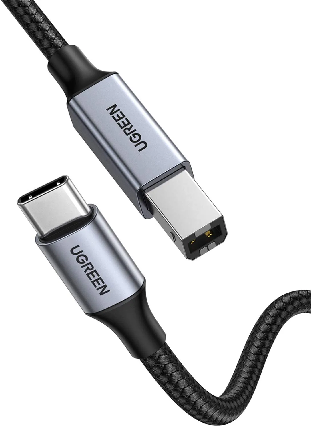 Cáp máy in USB Type-C to USB-B Ugreen 2 mét (80807)