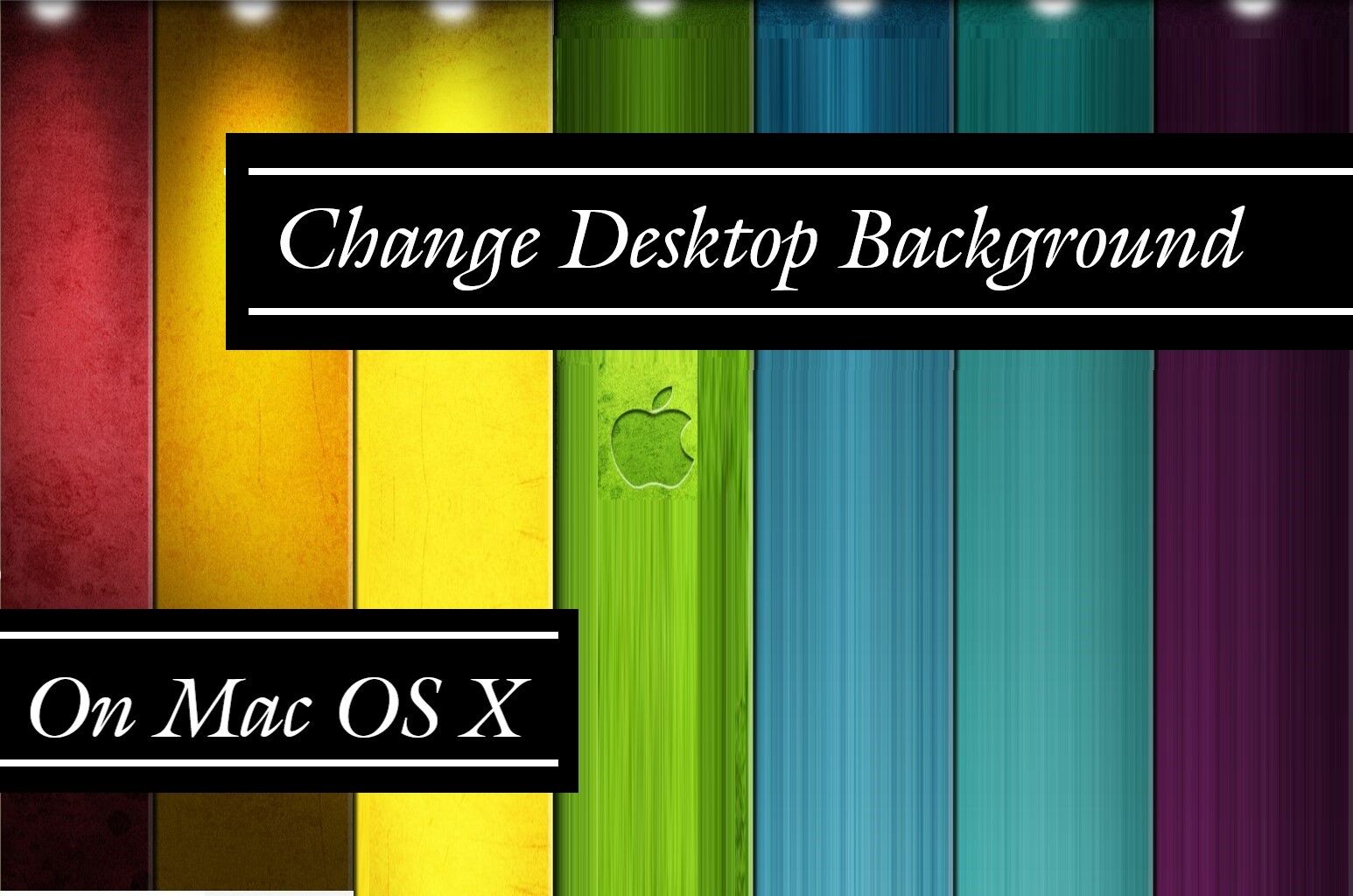 Cách Thay Đổi Hình Nền Máy Tính (Desktop Background) Trên Mac OS X