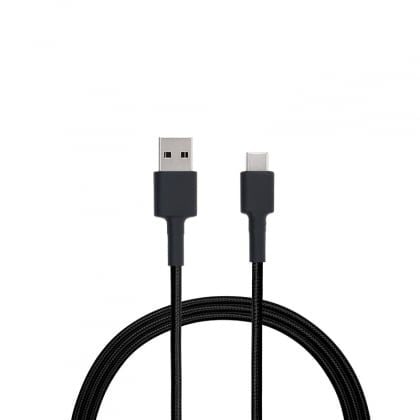 CÁP (CABLE) XIAOMI TYPE-C BRAIDED / ĐEN (BLACK)(SJV4109GL)