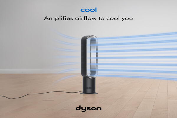 So sánh Dyson Cool AM07 với các dòng quạt không cánh khác trên thị trường