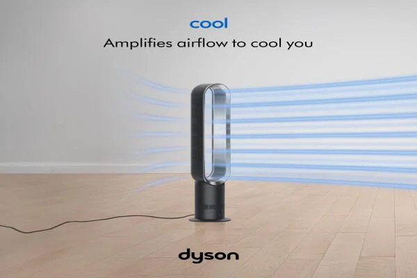 So sánh Dyson Cool AM07 với các dòng quạt không cánh khác trên thị trường
