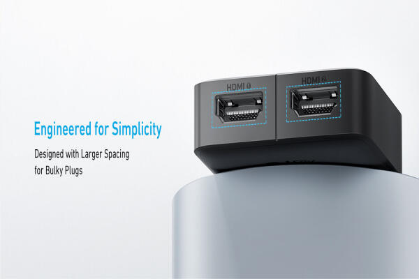 Anker 2-Port HDMI Switch - Bộ chuyển đổi tín hiệu 4K tiện lợi, nhỏ gọn