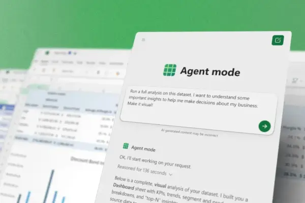 Microsoft ra mắt ‘vibe working’ trong Excel và Word