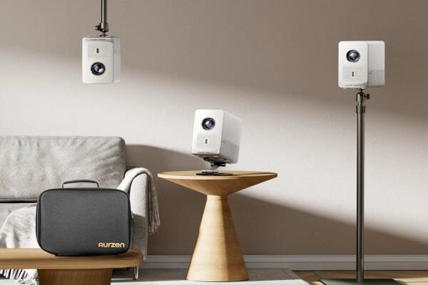 Khám Phá Máy Chiếu Thông Minh Tích Hợp Roku Đầu Tiên: Aurzen EAZZE D1R Cube