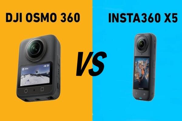 So sánh DJI Osmo 360 và Insta360 X5 – Đâu là camera toàn cảnh tốt nhất 2025?