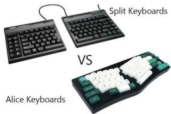 So sánh thiết kế Alice split, fully split và curved ergonomic – loại nào phù hợp nhất với người làm văn phòng?