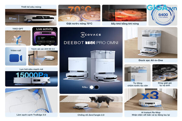 Tính Năng Mới Trên Robot Hút Bụi: Từ Điều Khiển Giọng Nói Đến Tự Động Hóa Hoàn Toàn