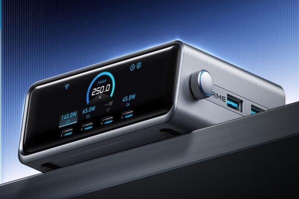 Bộ Sạc USB-C Anker 6 Cổng Siêu Nhanh – Sạc Đồng Thời 6 Thiết Bị, Công Suất 250W