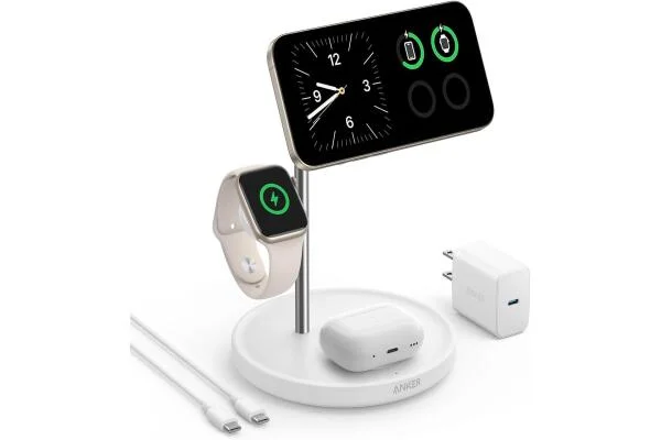 Anker MagSafe Charging Station: Sạc Nhanh Cho iPhone 17, Giảm Giá 40%