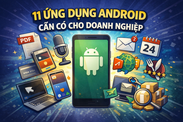 11 ứng dụng Android cần thiết cho doanh nghiệp