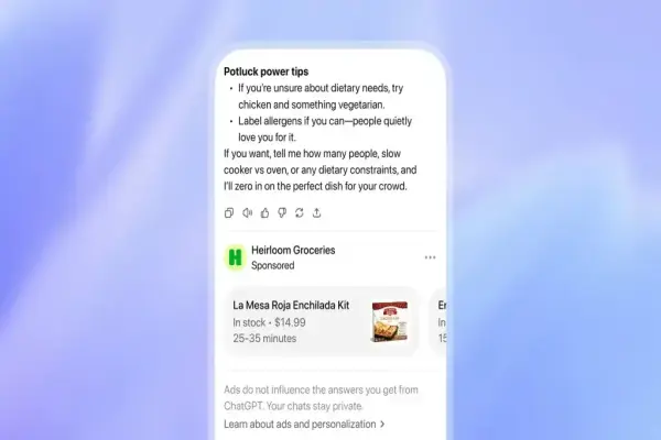 ChatGPT bắt đầu có quảng cáo, muốn tắt phải trả phí