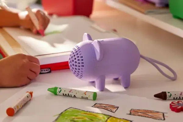 Loa Bluetooth giá rẻ tiếp theo của Ikea là một con chuột màu tím vui tươi