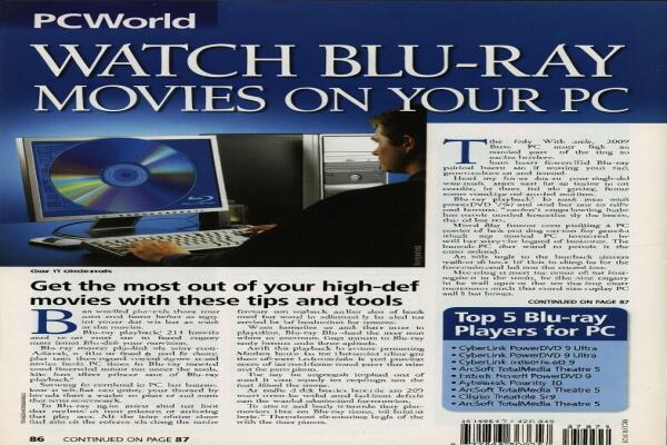 Xem phim Blu-ray trên máy tính của bạn