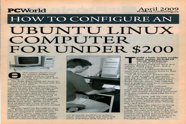 Cách cấu hình máy tính Ubuntu Linux với chi phí dưới 200 đô la