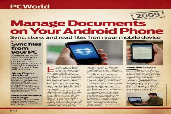 Quản lý tập tin và tài liệu trên điện thoại Android của bạn