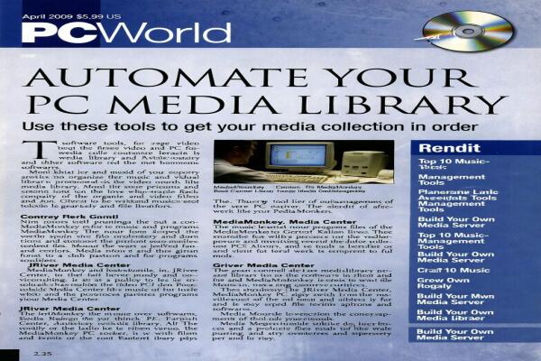 Tự động hóa thư viện đa phương tiện trên máy tính của bạn.