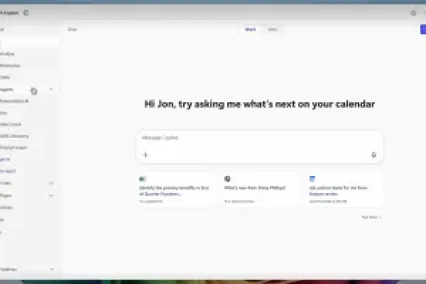 Tính năng mới của Microsoft hé lộ khả năng tích hợp trí tuệ nhân tạo (AI) sâu rộng hơn vào Windows 11