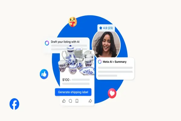 Facebook Marketplace hiện cho phép Meta AI phản hồi tin nhắn của người mua.