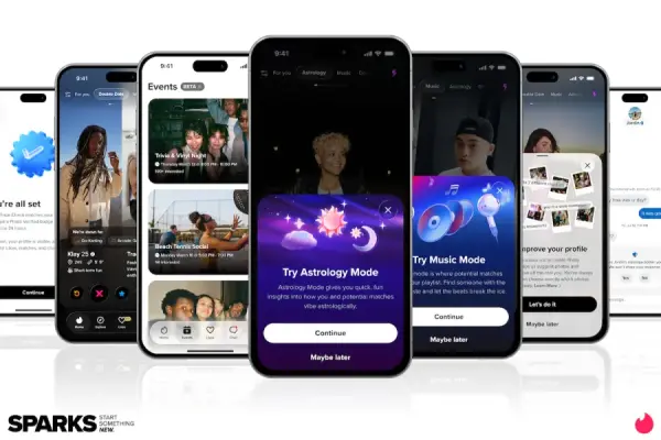 Tinder cố gắng thu hút người dùng quay lại hẹn hò trực tuyến bằng các sự kiện ngoài đời thực và hẹn hò tốc độ ảo.