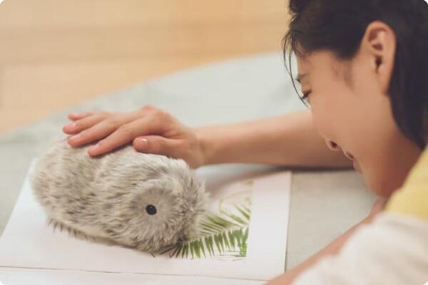 Áp dụng Moflin trong hỗ trợ sức khỏe tinh thần và giảm stress — Moflin có thể là người bạn ảo cho người sống một mình, người già, hay người không thể nuôi thú thật.