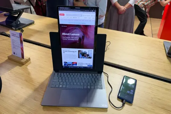 Lenovo ThinkBook VertiFlex và Smart Motion Dock: Đột phá thiết kế tại IFA 2025