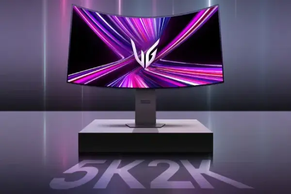LG sẽ trình diễn màn hình chơi game 5K2K uốn cong tại CES 2025 — màn hình OLED 45 inch biến hình 900R