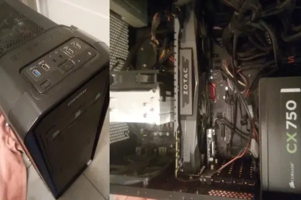 PC Chơi Game 8 Năm Tuổi Với GTX 1080 Tìm Thấy Trong Phòng Rác