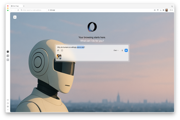 Opera ra mắt trình duyệt AI, nhưng bạn sẽ phải trả tiền để dùng thử