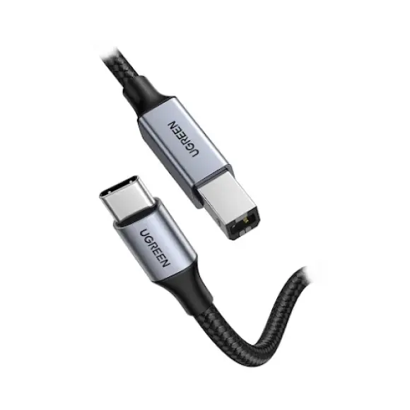 Cáp-máy-in-USB-Type-C-to-USB-B-Ugreen-2-mét-(80807)