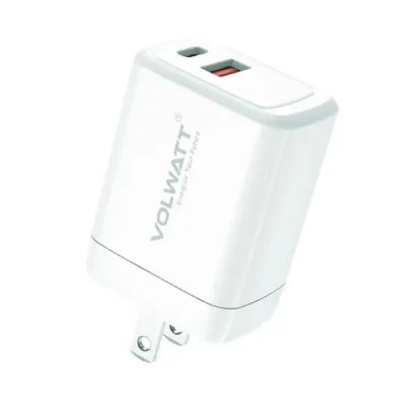 Củ-sạc-nhanh-Volwatt-35W-GaN-USB-C-Trắng
