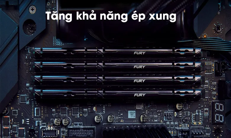 RAM desktop KINGSTON FURY Beast K2 32GB DDR5 6000MHz | Tăng khả năng ép xung