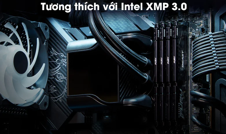 RAM desktop KINGSTON FURY Beast K2 32GB DDR5 6000MHz | Tương thích với XMP 3.0