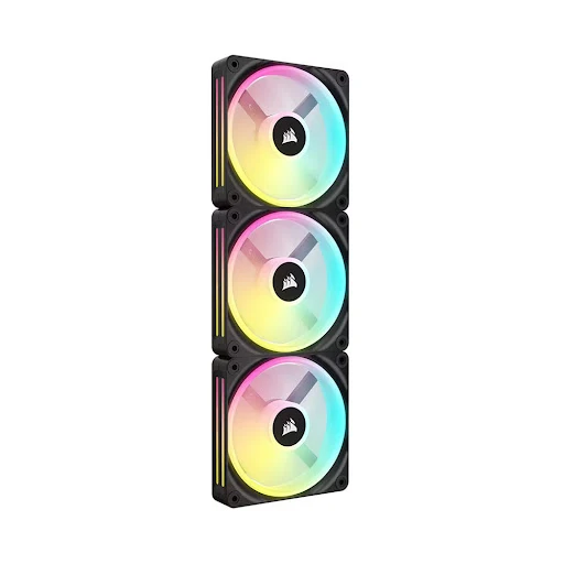 Quạt -máy -tính- Fan -case -Corsair -iCUE -LINK- QX120- RGB- Magnetic -Dome -RGB- Fan-Starter -Kit -(CO-9051002-WW)