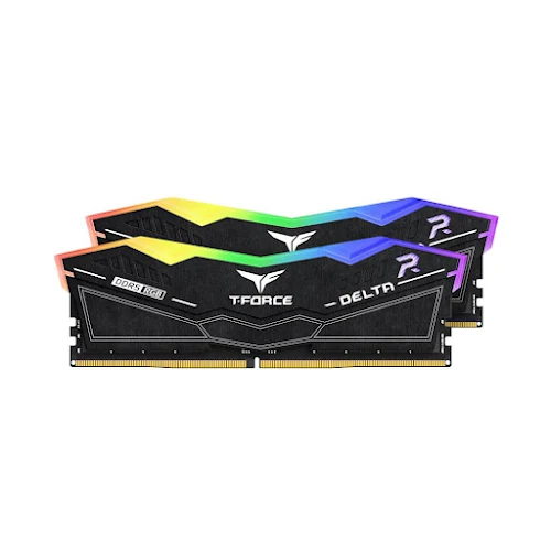 RAM- desktop -Team -Delta -Black- RGB- (2 x 16GB) -DDR5 -6000MHz -(FF3D532G6000HC38ADC01)