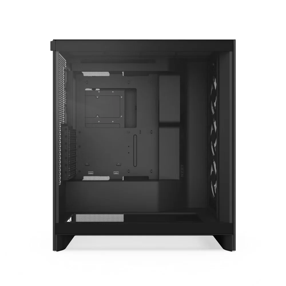 Tương Thích Nhiều Loại Bo Mạch Chủ Với khả năng hỗ trợ mainboard đa dạng, H7 Flow RGB tương thích với các chuẩn: Mini-ITX Micro-ATX ATX E-ATX (tối đa 277mm) Không gian nội thất rộng rãi giúp bạn dễ dàng lắp đặt các linh kiện cao cấp như card đồ họa dài, tản nhiệt CPU kích thước lớn, hoặc các hệ thống AIO tản nhiệt nước đa quạt. Hệ Thống Tản Nhiệt Mạnh Mẽ Với Radiator Lên Tới 420mm NZXT H7 Flow RGB (2024) được thiết kế để tối ưu hóa luồng khí và hiệu năng làm mát. Khả năng hỗ trợ radiator đa dạng giúp bạn linh hoạt trong việc chọn hệ thống tản nhiệt: Mặt trước: Radiator tối đa 420mm Mặt trên: Radiator tối đa 360mm Mặt sau: Radiator tối đa 140mm Cấu trúc luồng khí mở, lưới thông gió lớn và không gian đi dây tối ưu cho phép luồng gió lưu thông liên tục, đảm bảo CPU và GPU hoạt động mát mẻ trong thời gian dài. Kết Nối Hiện Đại, Đầy Đủ Cho Mọi Nhu Cầu Trang bị các cổng I/O cao cấp ngay mặt trước, giúp kết nối thiết bị ngoại vi nhanh chóng và thuận tiện: 2 x USB 3.2 Gen 1 Type-A 1 x USB 3.2 Gen 2 Type-C
