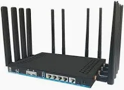 Hình ảnh của Mediatek MT7981 ZBT Z8102AX-M2-T truly 5G 4G LTE 2.4 + 5 GHz wifi router, metal body