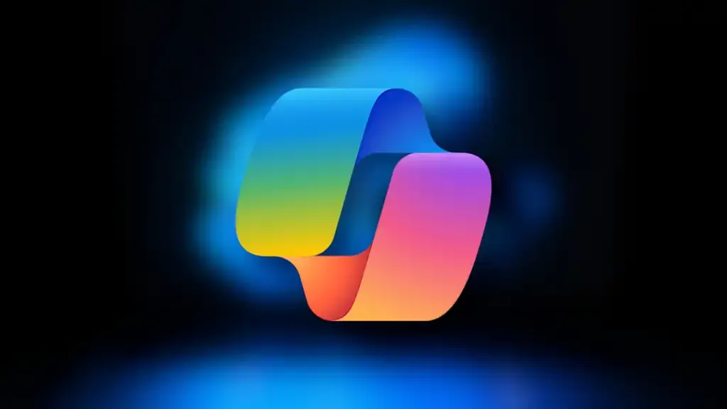 Microsoft-Copilot-logo-on-blurred-Windows-11-laptop-background-1