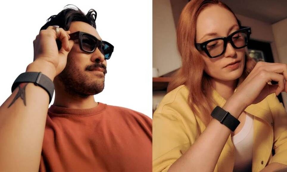 Những người đeo kính Meta Ray-Ban Display.