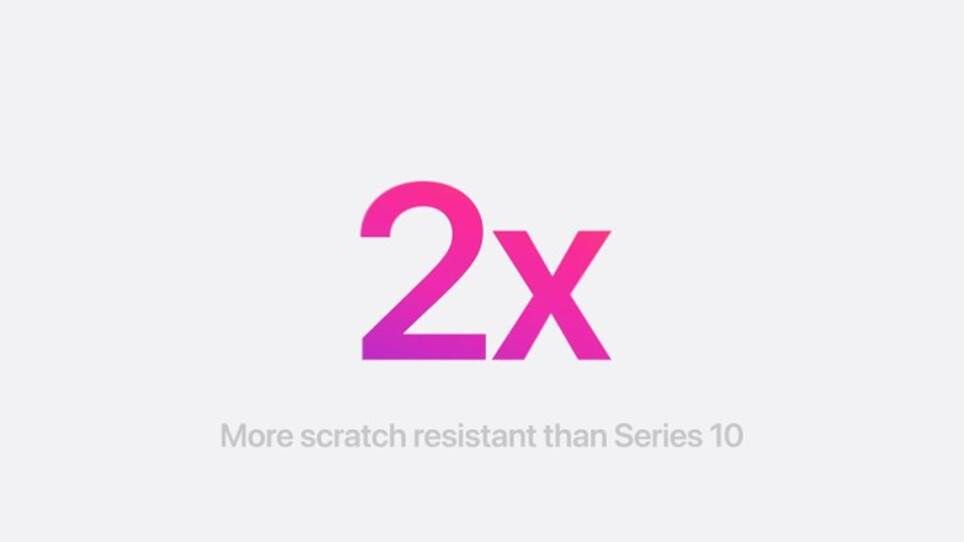 Apple Watch Series 11 chống trầy xước gấp 2 lần