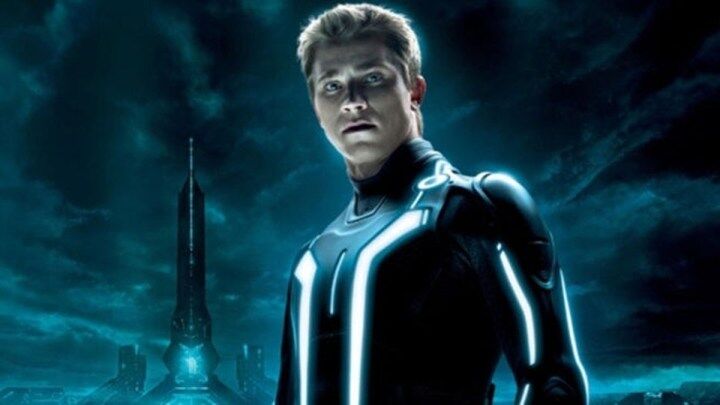 Garrett Hedlund in Tron: Legacy.