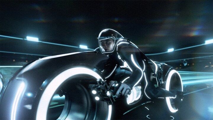 Light Cycle in Tron: Legacy.