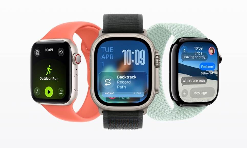 watchOS 26 trên bộ ba đồng hồ Apple Watch