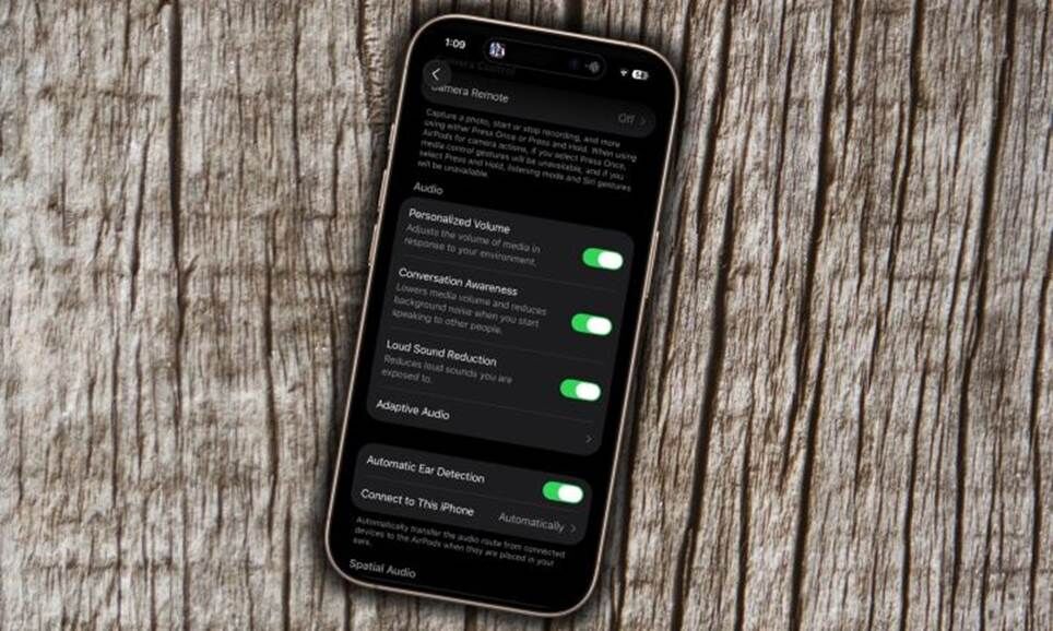 Tùy chọn cá nhân hóa với AirPods Pro 3.