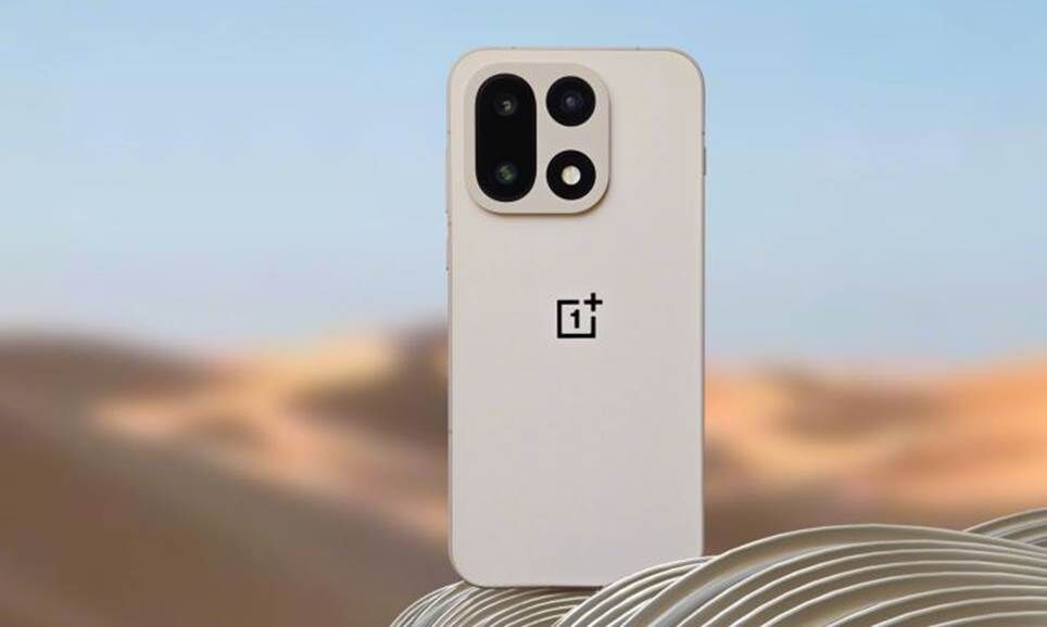 Bản render chính thức giới thiệu OnePlus 15.