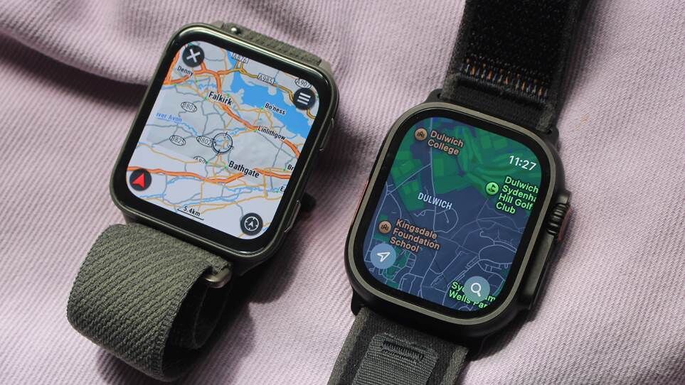 Garmin Venu X1 so với Apple Watch Ultra 2