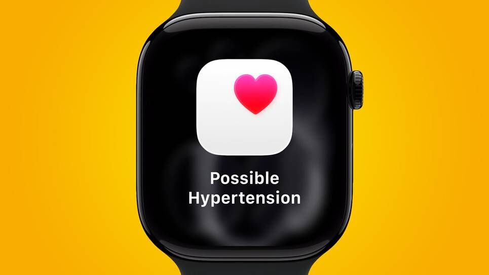 Apple Watch hiển thị cảnh báo tăng huyết áp trong watchOS 26.