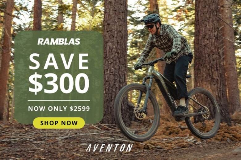 Xe đạp điện Aventon Ramblas đang được giảm giá.